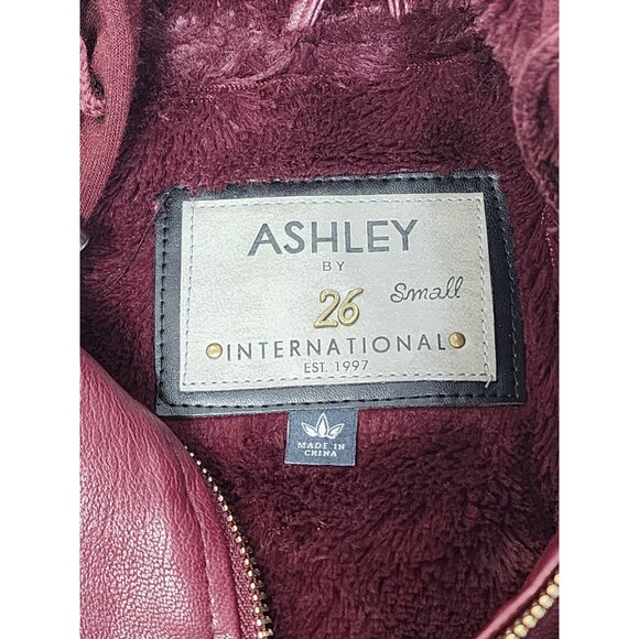 ashley by 26 international jacket Size Small Color Wine Style# JK-JR000072 New! - Picture 3 of 15